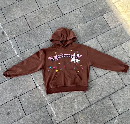 HOODIE SEGUE 1 BROWN - STARSTRUCK